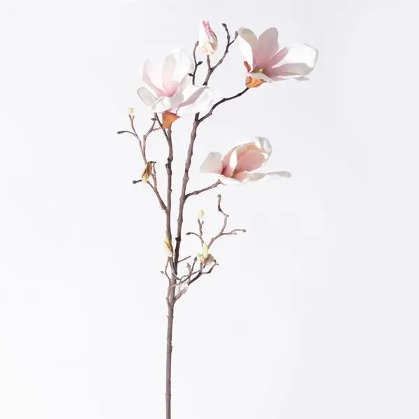 Supergreens Τεχνητό Κλωνάρι Μανόλια Μπεζ 85 εκ.