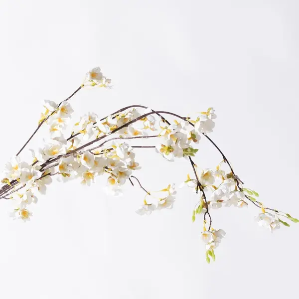 Supergreens Τεχνητό Κλωνάρι Ροδακινιά Λευκό 105 εκ.