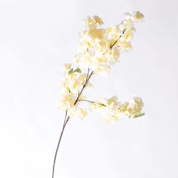 Supergreens Τεχνητό Κλωνάρι Δαμασκηνιά Μπεζ 102 εκ.