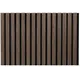 Acoustic MDF Wall Panels με 3D πηχάκια 102287 Chocolate