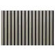 Acoustic MDF Wall Panels με 3D πηχάκια 102289 Grey