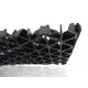 Αντιλιοσθητικό δάπεδο 8mm PVC Zig Zag Black Φάρδος 1,20m