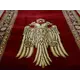 Εκκλησιαστικός Διάδρομος με Αετό κλειστά φτερά κόκκινος