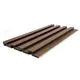 PS PANEL ΜΕ 3D ΠΗΧΑΚΙΑ 08 RESIDENCE 21/122 mm  DARK BROWN OAK