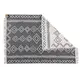 Βαμβακερό κιλίμι Aria Art-Kilim ARIA 22300 DARK GREY