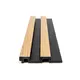 PS PANEL  ΜΕ 3D ΠΗΧΑΚΙΑ F4 RESIDENCE 21/122 mm  NAT.OAK/BLACK