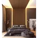PS PANEL ΜΕ 3D ΠΗΧΑΚΙΑ 11 PIANO 12/122/2900mm GOLDEN OAK/D.BROWN Newplan