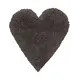 Παιδικό Χαλί ANTHRACITE SHADE HEART 