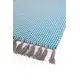 Χαλι Urban Cotton Kilim Houndstooth Caribbean Sea - Royal Carpet