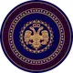 ΧΑΛΙ ΕΚΚΛΗΣΙΑΣΤΙΚΟ LYDIA 2128A NAVY ΣΤΡΟΓΓΥΛΟ