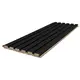 MDF PANEL ΜΕ 3D ΠΗΧΑΚΙΑ 505090 BEAT ST 16/119/2750mm BLACK