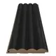 MDF PANEL ME 3D ΠΗΧΑΚΙΑ 805090 WAVE ST 16/119/2750mm BLACK EDITION
