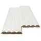 MDF PANEL ΜΕ 3D ΠΗΧΑΚΙΑ 802040 WAVE ST 16/119/2750mm WHITE
