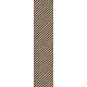 Acoustic MDF Wall Panels με 3D πηχάκια Acoustic Diagonal Mocca