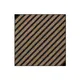 Acoustic Panel Wall Diagonal Chocolate 102581 60x60cm