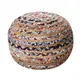 Κάθισμα Πουφ Jute Pouf Chindi 40x40x20