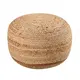 Κάθισμα Πουφ Jute Pouf Natural 40x40x20 με φερμουάρ