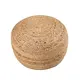 Κάθισμα Πουφ Jute Pouf Natural 40x40x20 με φερμουάρ
