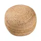 Κάθισμα Πουφ Jute Pouf Natural 40x40x20 με φερμουάρ