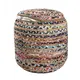 Κάθισμα Πουφ Jute Pouf Chindi 40x40x40